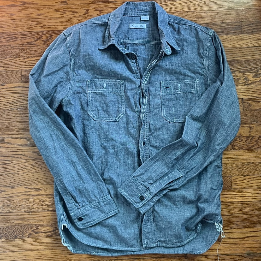 Gustin Large Denim Shirt